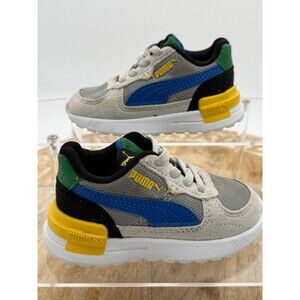 PUMA Graviton Shoes Toddler Boy Girl Size 5c Athletic Sneakers Team Royal Gray